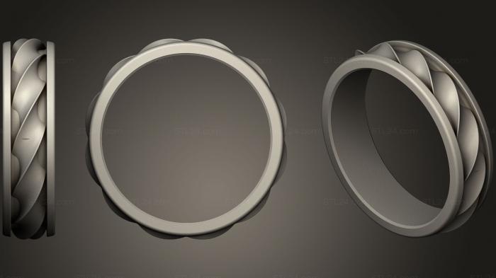 Ювелирные перстни и кольца (Альянс, JVLRP_0267) 3D модель для ЧПУ станка